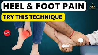 HEEL AND FOOT PAIN TREATMENT BY TALOCALCANEAL JOINT MOBILIZATION TECHNIQUE [upl. by Timmons793]