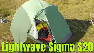 53 Lightwave S20 Sigma Tent  a rough guide [upl. by Lamoureux309]