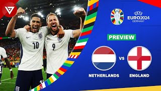 🔴 NETHERLANDS vs ENGLAND  Semi Final UEFA EURO 2024 Preview Predictions Lineup Head to Head [upl. by Scopp889]