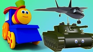 Bob tren Visita de campo del ejército  3D Vídeo Educativo  Compilación [upl. by Nema]