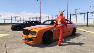 Cognoscenti 55 Armored VS Cognoscenti Armored  Drag Race GTA Online PC [upl. by Aisetra]