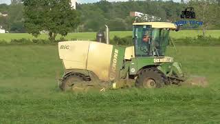 Modern High Tech Silage  John Deere  Krone  Oxbo [upl. by Cirre]