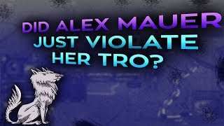 Did Alex Mauer just violate a restraining order [upl. by Tips44]