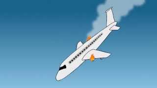 Plane Crash Animation [upl. by Mont]