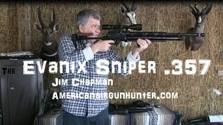 evanix sniper 357 air rifle A solid big bore for big game and predators [upl. by Leaffar417]