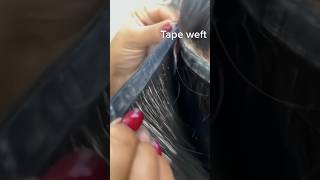 New type invisible long size tape weft hair extensions naturalhair humanhair remyhair [upl. by Munroe]