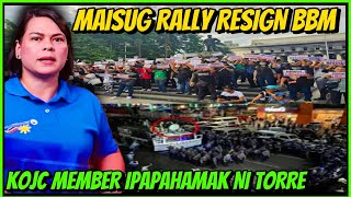 MAISUG RALLY RESIGN BBM  KOJC MEMBER D3LIKADO KAY TORRE  VP SARAH KIKILOS NA [upl. by Mitran]