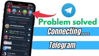 Telegram Connecting Problem  Without VPN Liftime Solution  Connecting Problem Fix Telegram [upl. by Aicad848]