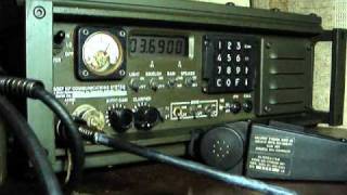 Military Radio Datron Transworld RT100MP with TransDap and ALE [upl. by Iloj]