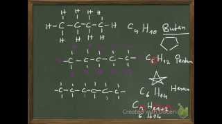 Alkane Kohlenwasserstoffe  Benennen und zeichnen [upl. by Salba]