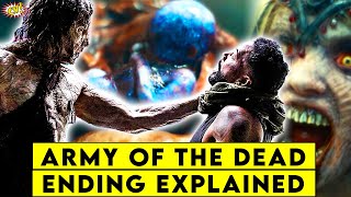 Army of The Dead ENDING Explained  ComicVerse [upl. by Eissehc]