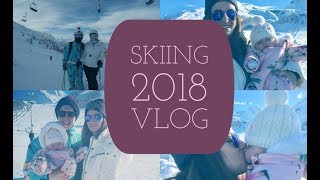 SKIING IN SESTRIERE  ITALY 2018 [upl. by Anitsej]