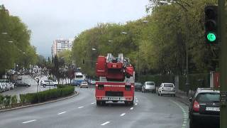 Cuerpo de Bomberos de la Ciudad de Madrid [upl. by Mellisent599]