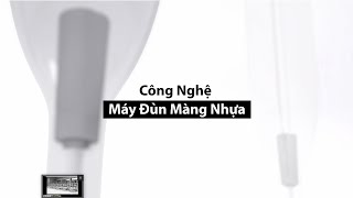 Máy thổi màng nhựa 2 đầu POLYSTAR  Năng suất cao  Phù hợp cho khổ màng nhỏ [upl. by Arrac437]