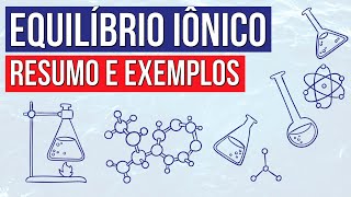 EQUILÍBRIO IÔNICO resumo e exemplos  Química para o Enem  Larissa Sousa Campos [upl. by Tonjes52]