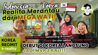 AKHIRNYA BERTEMU LANGSUNG 🏃🏻‍♀️PEMAIN VOLI🏐 🇮🇩MEGAWATI🇮🇩 YANG PALING TERKENAL DI KOREA🇰🇷 [upl. by Euell]