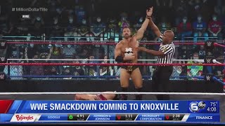 WWE Smackdown coming to Knoxville [upl. by Nosille]