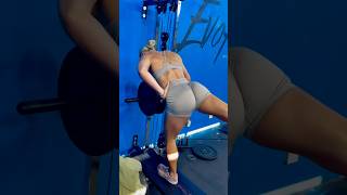 Bench supported single leg cable kickbacks [upl. by Ahtibbat]