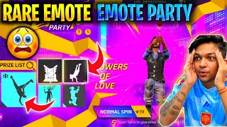 Flower Of Love Emote In One Spin 🤑  All Legendary Emote In Emote Party Event shorts short [upl. by Berglund]