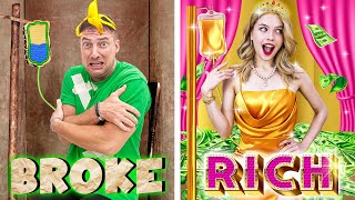 Rich Vs Poor Doctor in Hospital Rich Girl VS Broke Boy Funny Relatable Situations by Crafty Hype [upl. by Oralle]