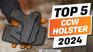 Top 5 BEST Holster For Concealed Carry You can Buy Right Now 2024 [upl. by Tucky821]