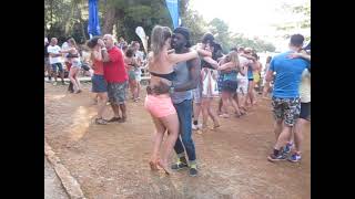 Rovinj salsa festival 2013 ⛱️ Paradiso beach party kizomba dance  28jun2013 Croatia 🇭🇷 [upl. by Natiha257]