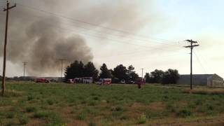 Abandoned House on Fire in Parker CO [upl. by Turley]