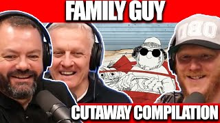 Family Guy Cutaway Compilation Season 10 Part 2 REACTION  OFFICE BLOKES REACT [upl. by Fionnula]