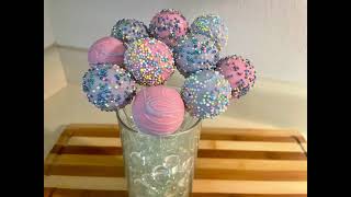 Cake Pops  Using a Silicone Mold  Start to Finish [upl. by Yarw]