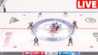 NHL LIVE  New York Rangers vs Montreal Canadiens  15th Feb 2024  NHL Full Game Highlights NHL 24 [upl. by Attwood835]