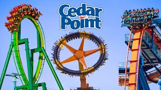 Top 10 BEST Things to Do at Cedar Point in 2024 [upl. by Airdnalahs938]