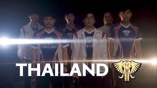 Team Thailand  Introduction  Arena of Valor World Cup 2018 [upl. by Myrah]