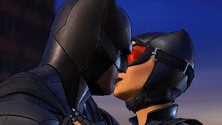 BATMAN FINALLY KISSES CATWOMAN SCENE Batman The Enemy Within Season 2 Episode 3 Fractured Mask [upl. by Jami]