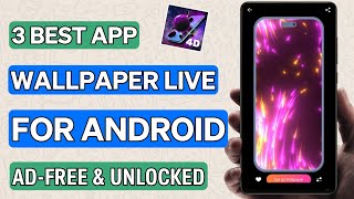 3 Best Live Wallpaper App For Android in 2024 [upl. by Emlin]