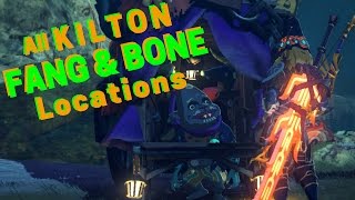 All 7 Kilton Fang and Bone Shop Locations Zelda BOTW [upl. by Zerline]