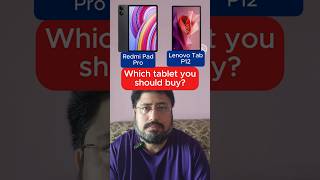 Redmi Pad Pro vs Lenovo tab p12  Lenovo Tab P12 vs Redmi Pad Pro  Which tablet you should buy [upl. by Virgilia]