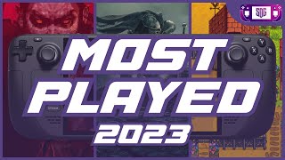 Most Played Steam Deck Games for 2023 By Hours Played [upl. by Gilmer]