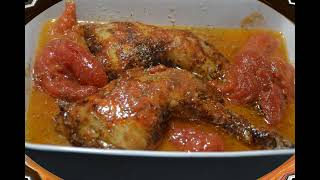 Cuisses poulet tomates extra crisp cookeo [upl. by Ecreip16]