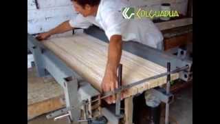 laminados de guadua bambu laminated bamboo [upl. by Assilanna]