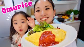 How to make OMURICE  Easy Japanese Food  Vegan Recipe Home Cooking [upl. by Farica]