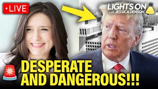 LIVE Trump SUFFERS MORE PostDebate DESPERATE Playbook EXPOSED  Lights On with Jessica Denson [upl. by Annavoeg]