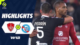 STADE BRESTOIS 29  RC STRASBOURG ALSACE 1  1  Highlights  SB29  RCSA  20232024 [upl. by Shermie311]