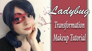 🐞Ladybug Transformation Makeup Tutorial✨ [upl. by Mera]