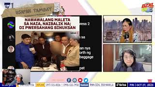 Atty Claire Castro di nakapag timpi napareal talk about kay issue ng 50M Maleta [upl. by Cirre866]