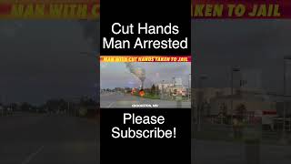 BREAKING NEWS Man With Cut Hands Taken To Jail In Crookston MN Sunday Morning [upl. by Neelloj]