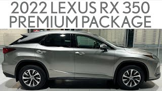 2022 Lexus RX 350 Premium Package L230590A  Full Review and Walk Around [upl. by Alikam960]