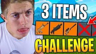 ÉNORME TOP 1 EN 3 ITEMS MAX CHALLENGE SUR FORTNITE AVEC DEUJNA [upl. by Buyer]