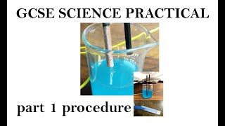 GCSE Electrolysis Procedure Video [upl. by Laurel]