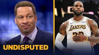 Chris Broussard defends LeBrons never cheat the game comments after Lakers win  NBA  UNDISPUTED [upl. by Adnuhsat]