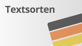 Textsorten Sachtexte und Literarische Texte  Deutsch  Textsorten und Aufsatz [upl. by Oznohpla]